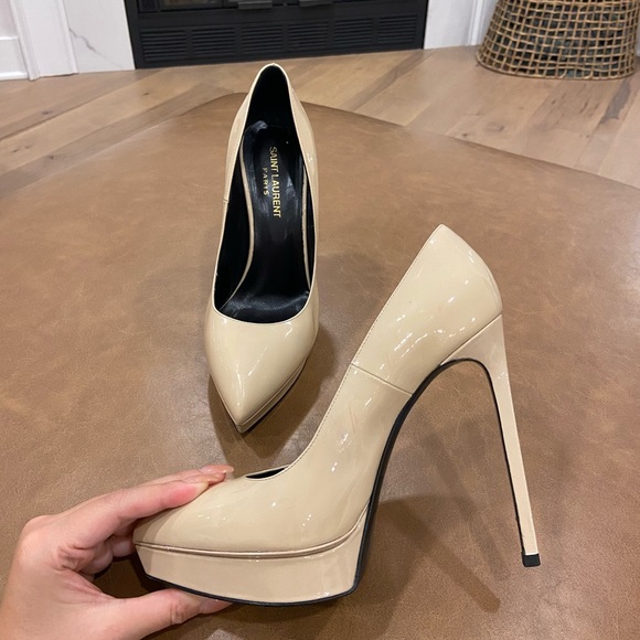 Saint Laurent Janis Platform Pump - Picture 15 of 16